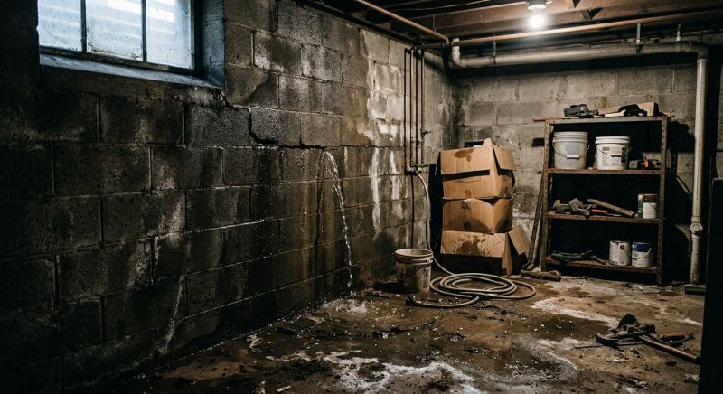 Leaking Foundation Repair