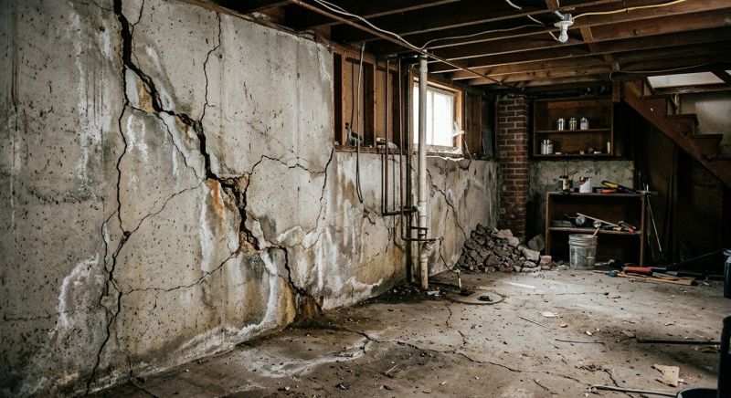 Basement Crack Repair in Leominster, MA