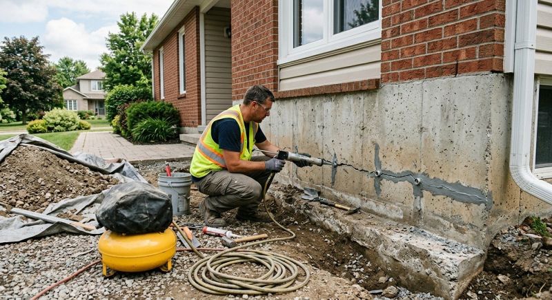 Basement Foundation Repair in Clinton, MA