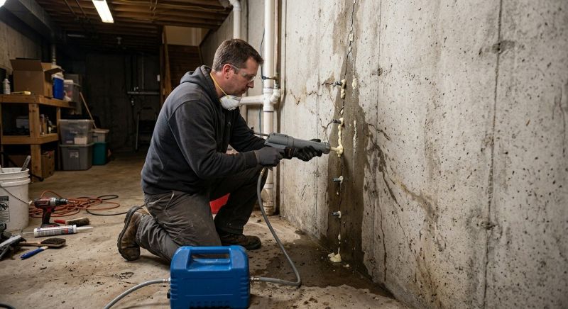 Basement Foundation Repair in Westborough, MA