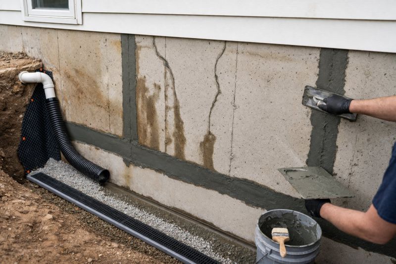 Basement Foundation Repair in Wilton, NH