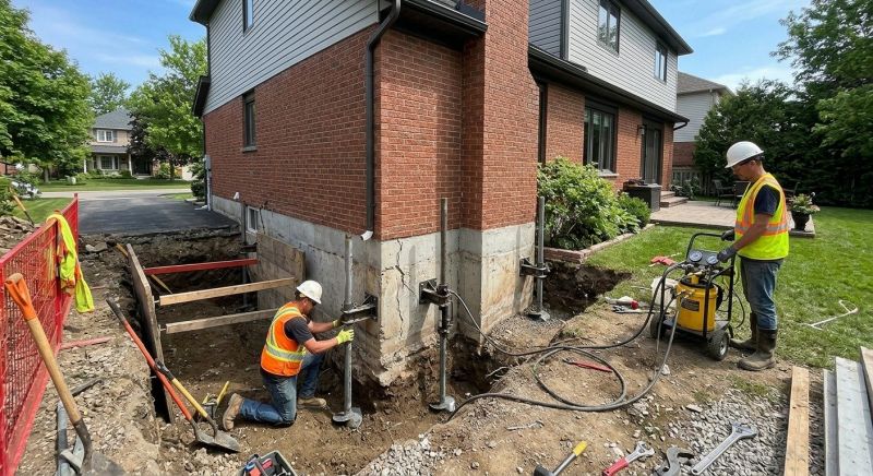 Basement Underpinning in Leominster, MA