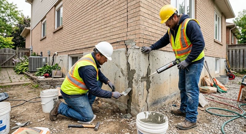 Building Foundation Repair in Fitchburg, MA