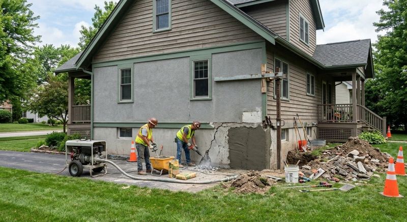 Building Foundation Repair in Lancaster, MA