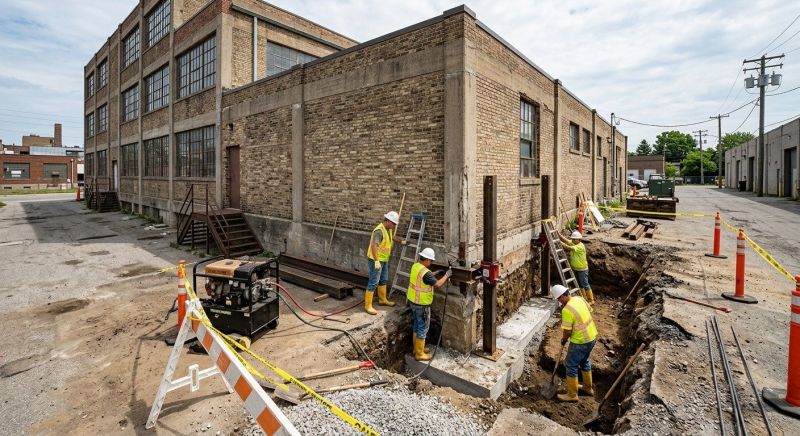 Building Foundation Repair in Lancaster, MA