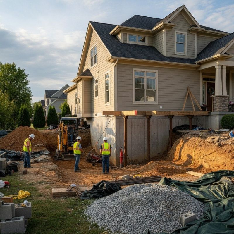 Building Foundation Repair in North Chelmsford, MA