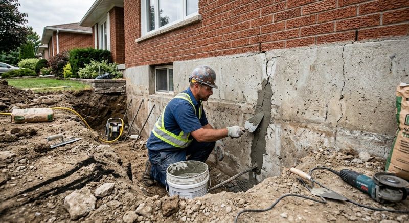 Concrete Foundation Repair in Athol, MA