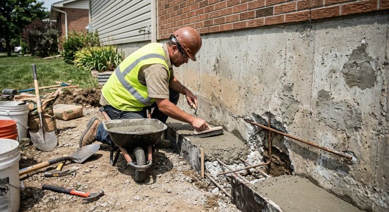 Concrete Foundation Repair in Grafton, MA