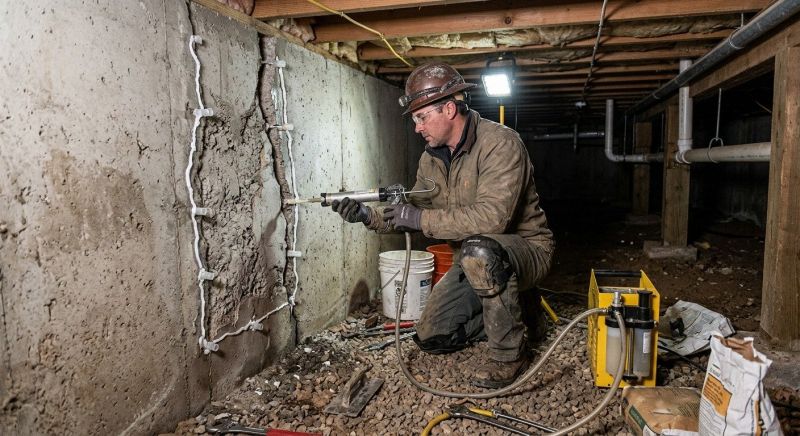Concrete Foundation Repair in Lincoln, MA