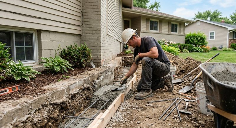 Concrete Foundation Repair in Lowell, MA