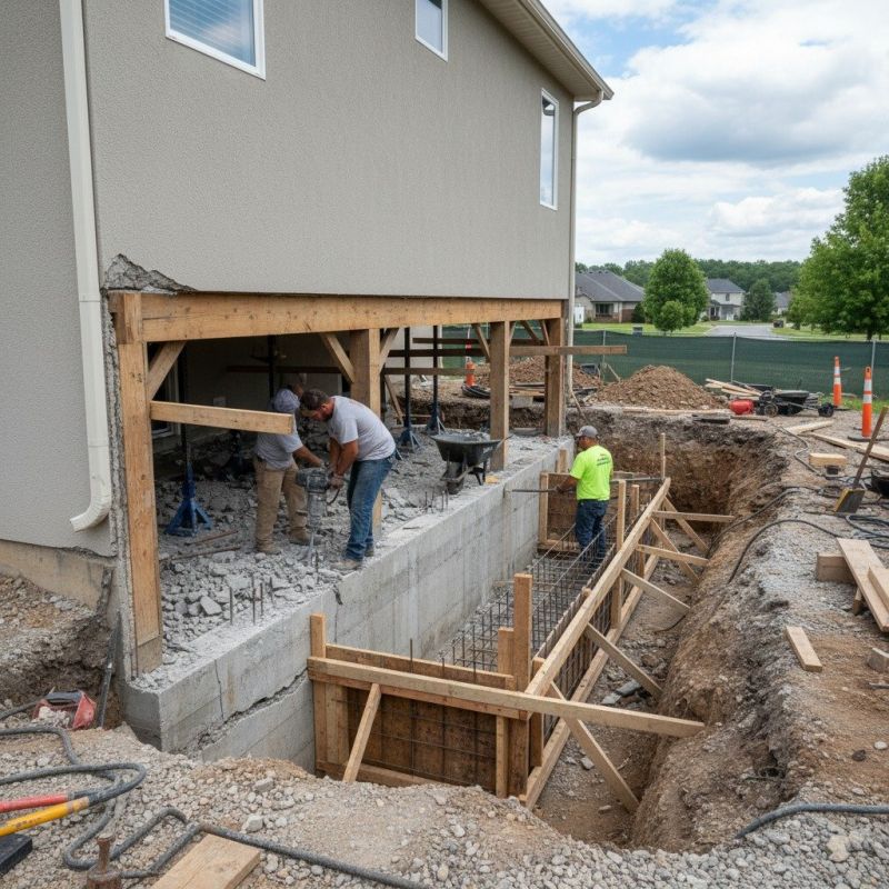 Concrete Foundation Repair in Marlborough, MA