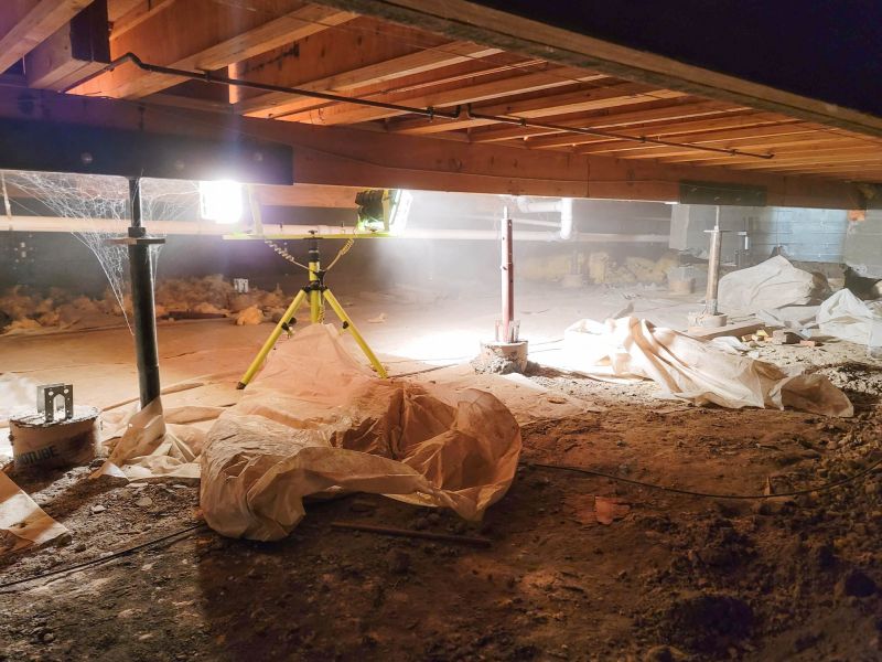 Crawlspace Foundation Repair in Clinton, MA