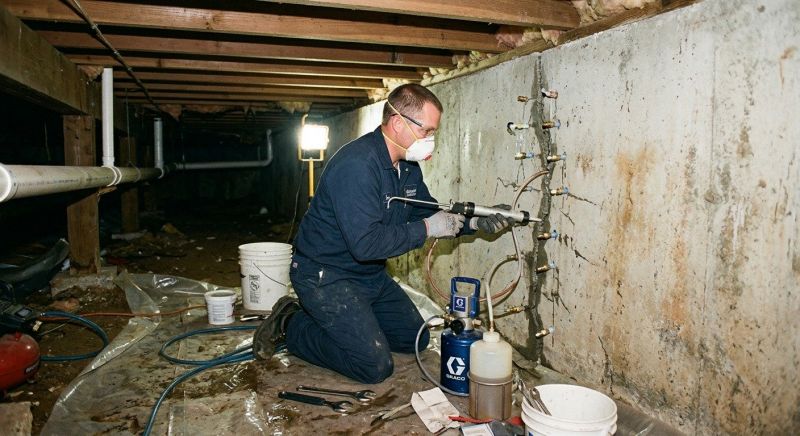 Crawlspace Foundation Repair in Nashua, NH