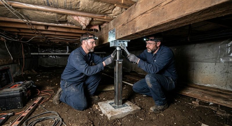 Crawlspace Foundation Repair in North Billerica, MA