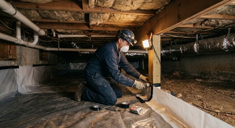 Crawlspace Repair in Leominster, MA