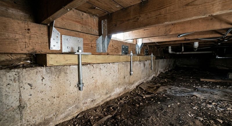 Crawlspace Structural Repair in Leominster, MA