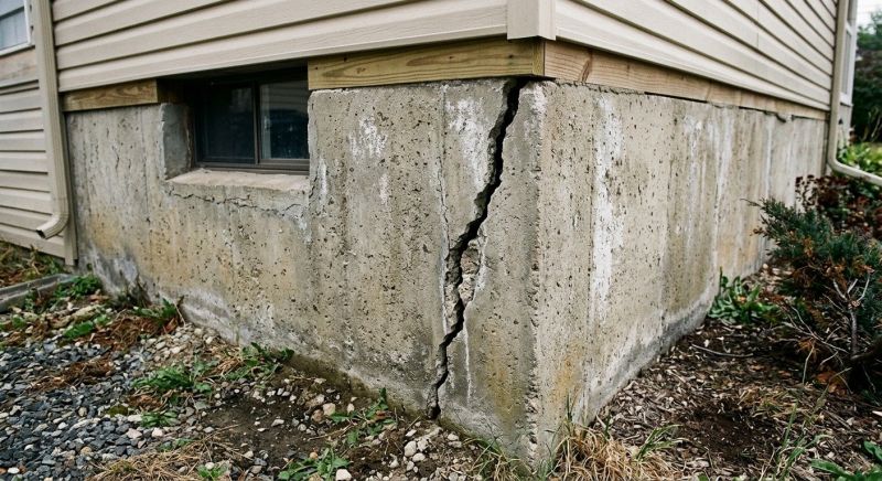 Foundation Crack Repair in Wilton, NH