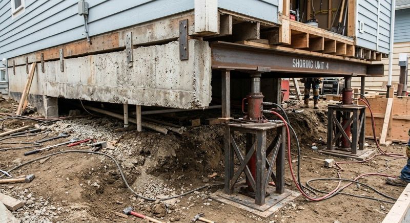 Foundation Jacking in Ayer, MA