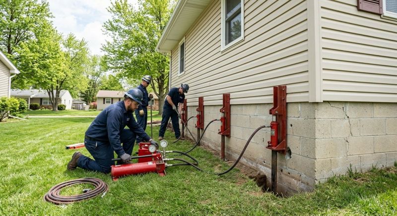 Foundation Jacking in Leominster, MA