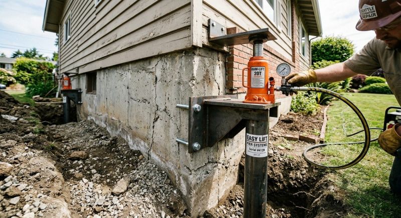 Foundation Lifting in Sterling, MA