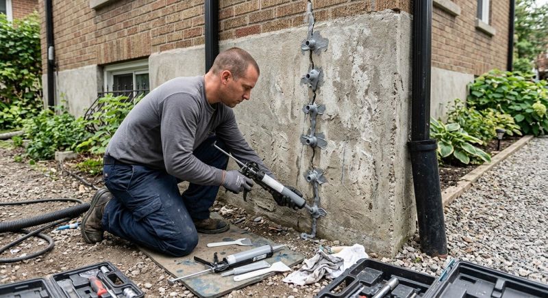 Foundation Repair in Dracut, MA