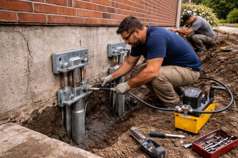 Foundation Repair in Lunenburg, MA