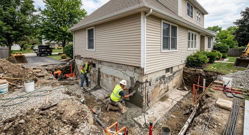 Foundation Restoration in Leominster, MA