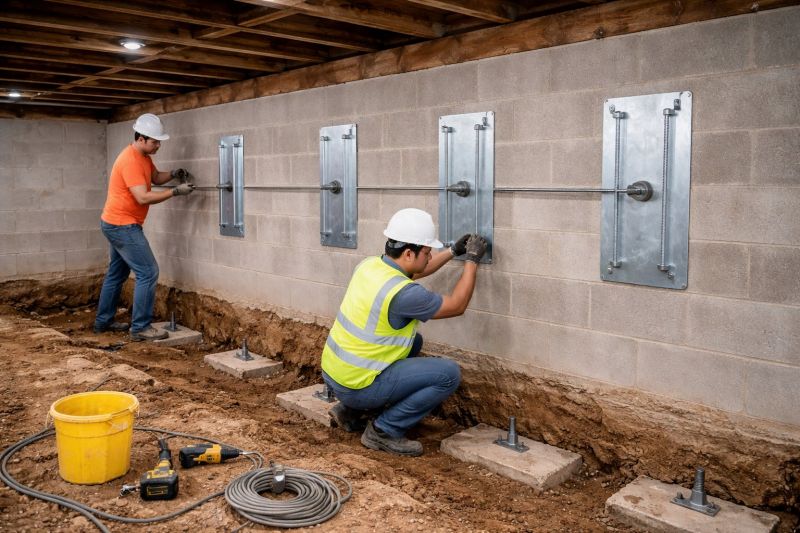 Foundation Stabilizing in Harvard, MA