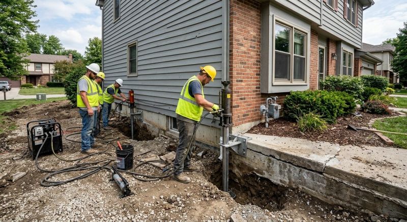 Foundation Stabilizing in Jaffrey, NH