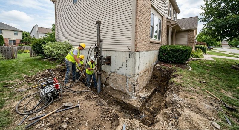 Foundation Stabilizing in Jaffrey, NH