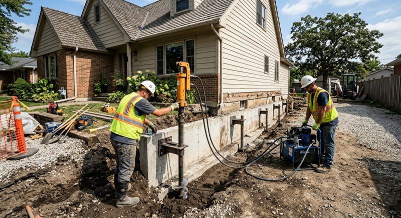 Foundation Stabilizing in Leominster, MA