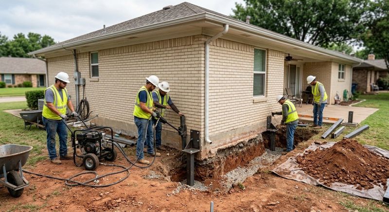 Foundation Stabilizing in Northborough, MA