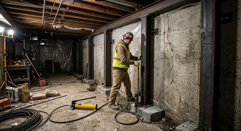 Foundation Stabilizing in Shirley, MA