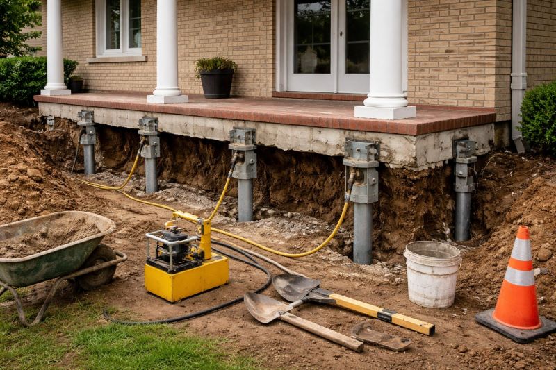Foundation Stabilizing in Sudbury, MA