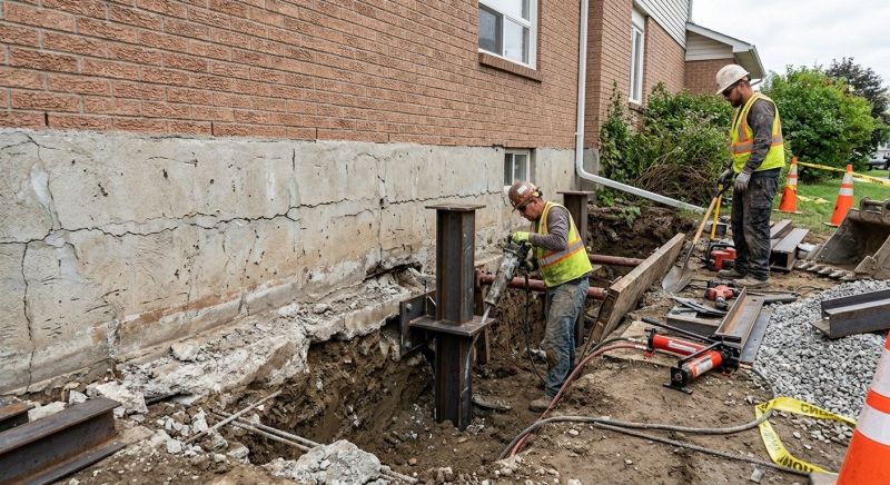Foundation Structural Repair in Jaffrey, NH