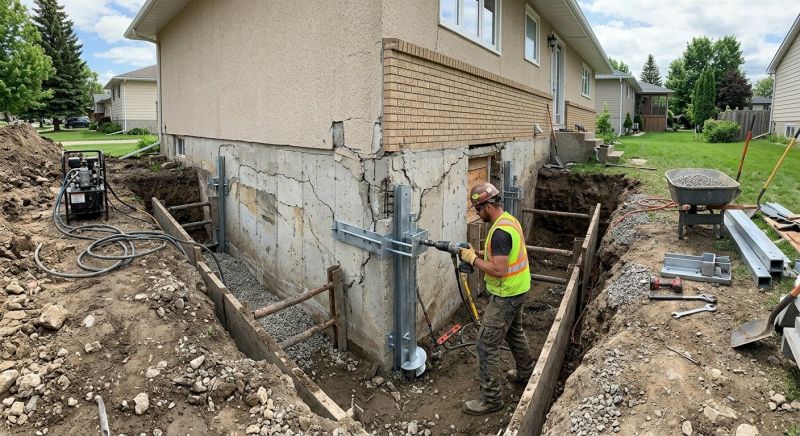 Foundation Structural Repair in Milford, NH