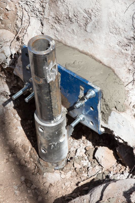 Helical Piers Installation in Leominster, MA
