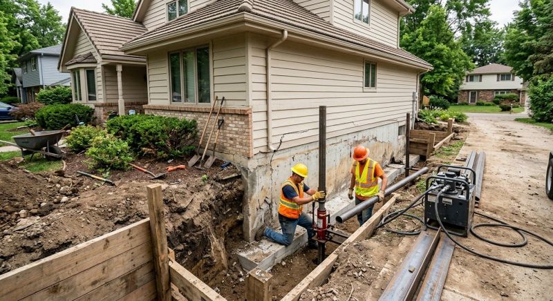 Home Foundation Repair in Rutland, MA