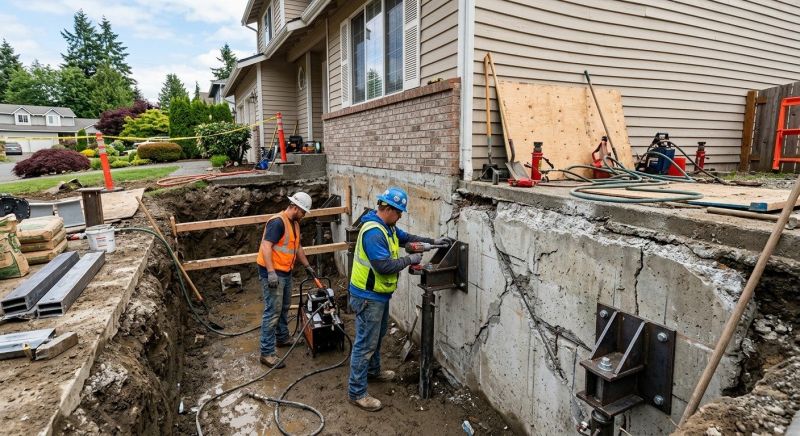 Home Foundation Repair in Sudbury, MA