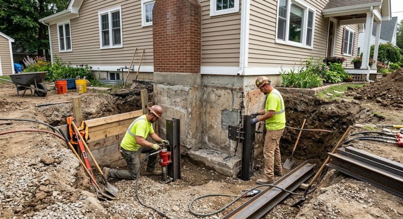 House Foundation Repair in Ashland, MA