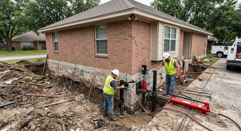 House Foundation Repair in Holden, MA