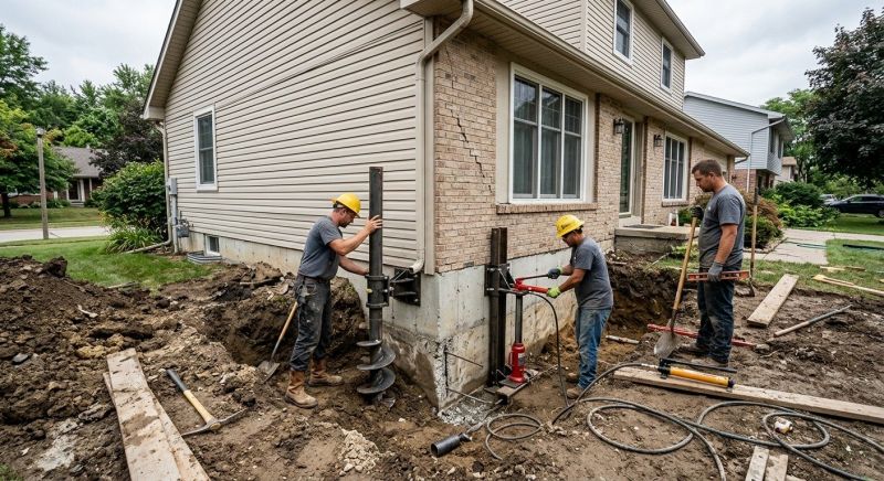 House Foundation Repair in Marlborough, MA