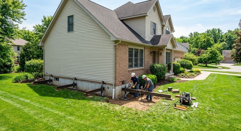 House Leveling in Lowell, MA
