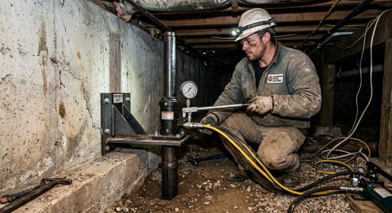 Settling Foundation Service in Worcester, MA