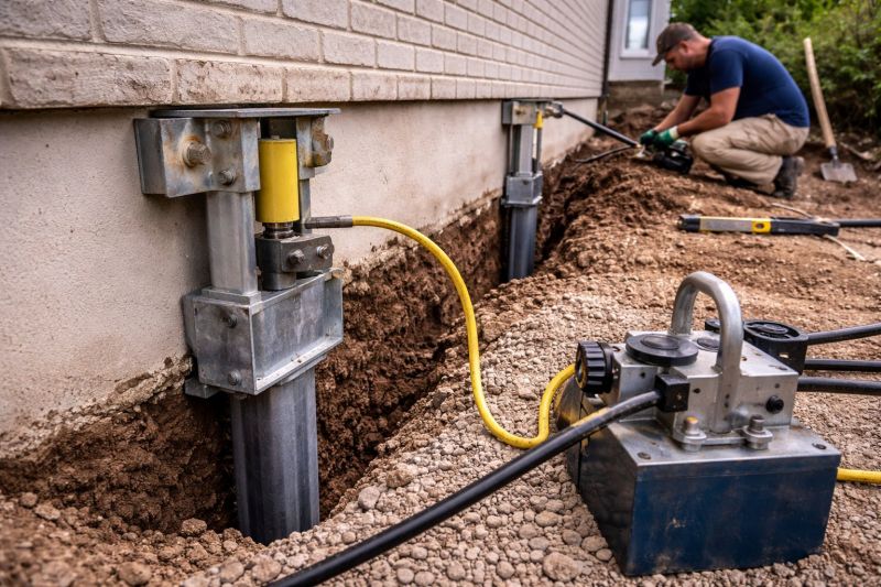 Sinking Foundation Repair in Ashby, MA