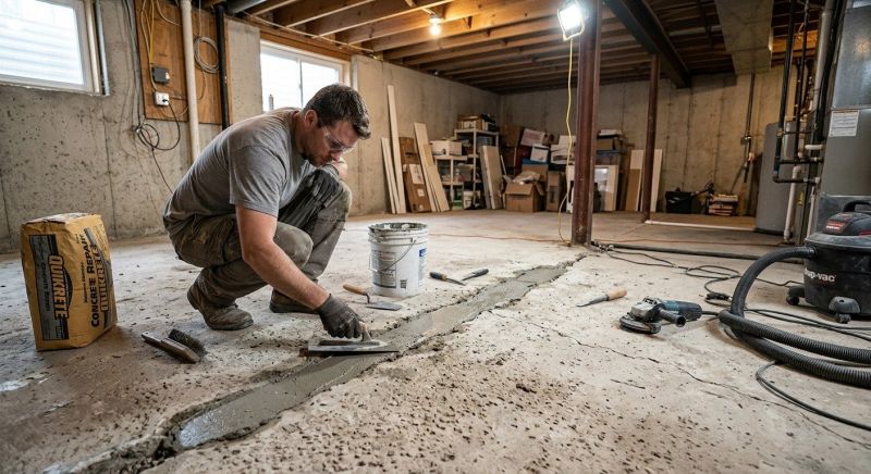 Slab Foundation Repair in Leominster, MA