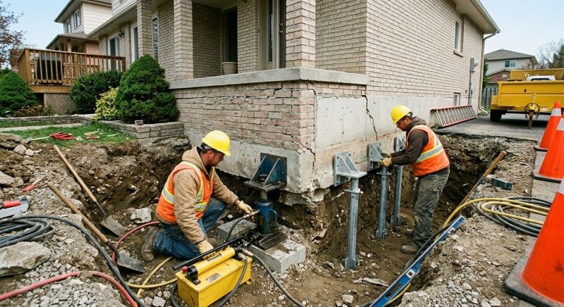 Structural Foundation Repair in Dracut, MA