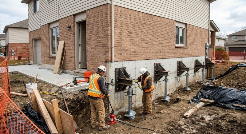 Structural Foundation Repair in North Billerica, MA