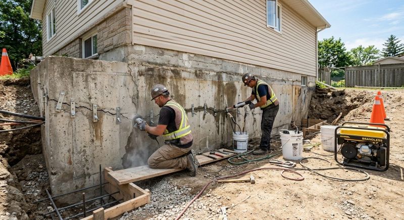 Structural Foundation Repair in Worcester County, MA
