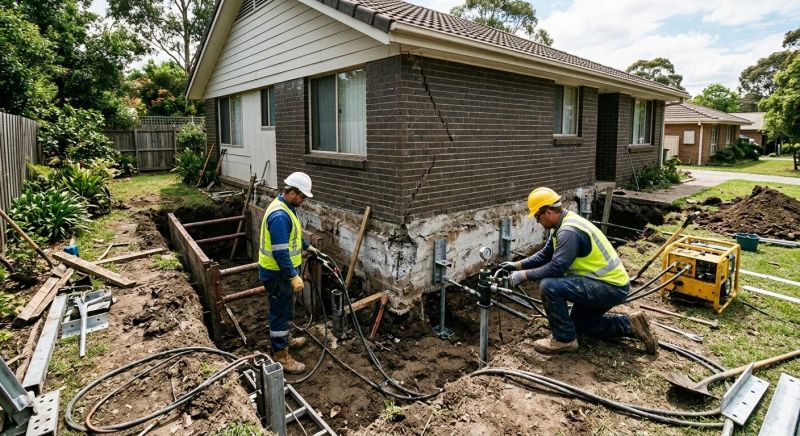Structural Foundation Repair in Worcester, MA